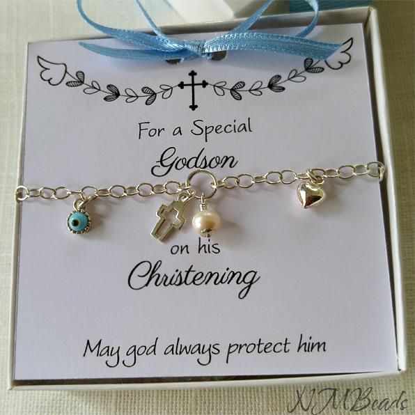 Children Cross Charm Bracelet Christening Baptism Keepsake Gift For Boys Girls Sterling Silver Kids Baby Protection Jewelry